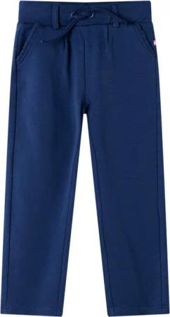 vidaXL Schlupfhose Kinderhose mit Kordelzug Marineblau