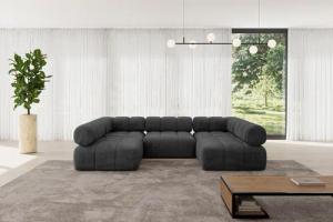 ALTDECOR Wohnlandschaft Garvo-U1, Corner Sofa U-Form