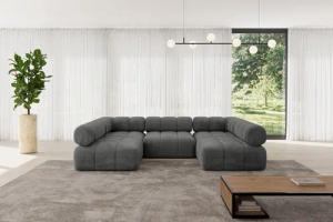 ALTDECOR Wohnlandschaft Garvo-U1, Corner Sofa U-Form