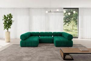 ALTDECOR Wohnlandschaft Garvo-U1, Corner Sofa U-Form