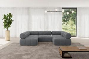 ALTDECOR Wohnlandschaft Garvo-U1, Corner Sofa U-Form