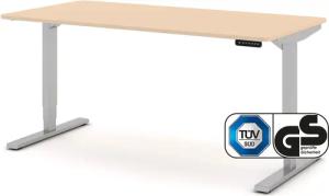 ASSMANN Büromöbel Schreibtisch Y-LINE Curved (120x70cm