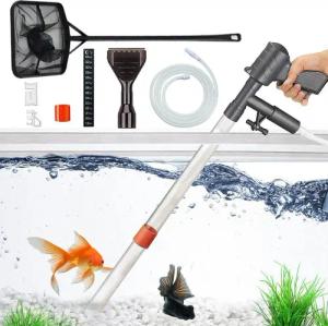 Auledio Aquariumfilter Aquarium Kiesreiniger, Aquarium Reinigungsset,