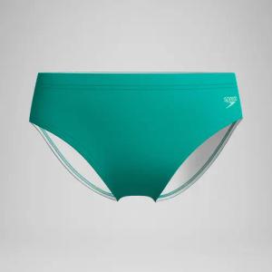 Jungen Badehose mit Logo Türkis