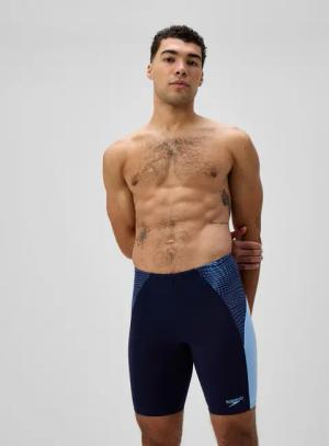 Herren Endurance+ MAX Splice Schwimmhose Marineblau/Blau