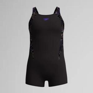 Mädchen Hyperboom Splice Legsuit Schwarz/Pfirsich