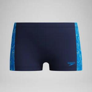 Jungen Hyperboom Panel Aquashorts Marineblau/Blau