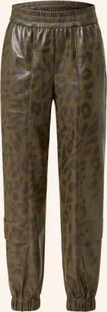 MARC CAIN Cargohose ROYE in Lederoptik