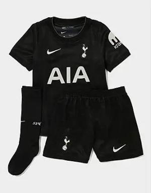 Nike Tottenham Hotspur FC 2025/26 Auswärts Trikotsatz Kleinkinder, Schwarz