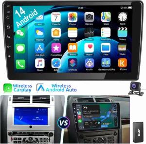 ESSGOO Für Peugeot 407 2004-2011 Android