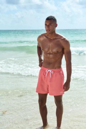 Venice Beach Badeshorts mit Marken-Logo