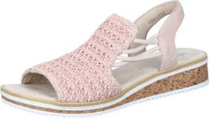 Rieker Sandaletten Sandalette aus Textil