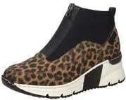 Rieker Sneaker Bootie Damen beige