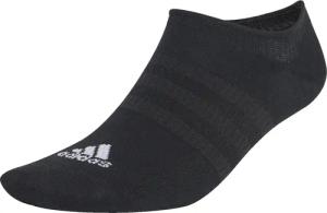 adidas Thin and Ligh No-Show - Socken 3 Paar (black/white, 43-45)