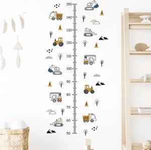Montegoni Wandsticker Kinder-Wandsticker (LKW, Baum, Wolken,