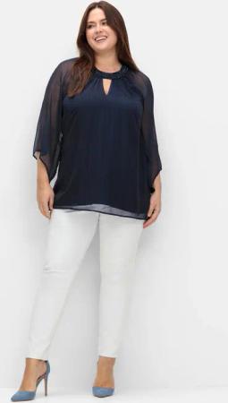 Sheego Longbluse