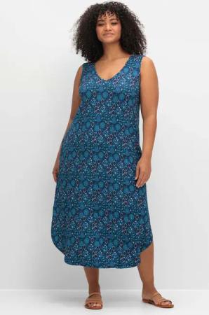 Sheego Jerseykleid "Jerseykleid"