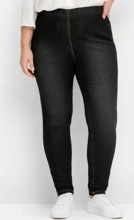 Sheego Jeansleggings, (1 tlg.)
