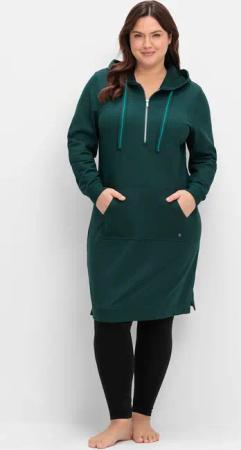 Sheego Sweatkleid "Sweatkleid"
