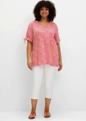Sheego Kurzarmshirt "T-Shirt", (1 tlg.)