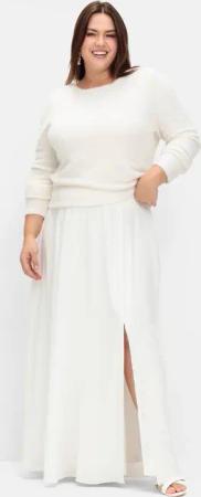 Sheego Rundhalspullover "Pullover"