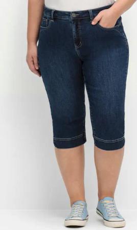 Sheego Caprijeans, (1 tlg.)