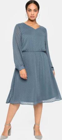 Sheego Chiffonkleid "Abendkleid"