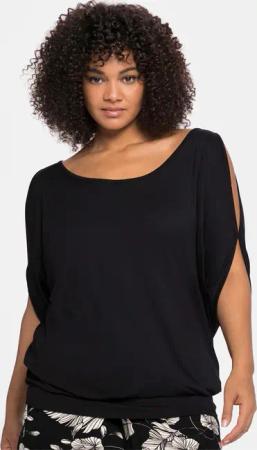 Sheego Fledermausshirt "T-Shirt", (1 tlg.)
