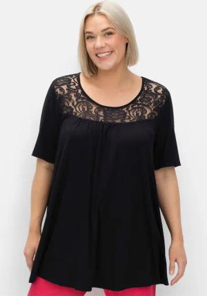 Sheego Longshirt "T-Shirt", (1 tlg.)