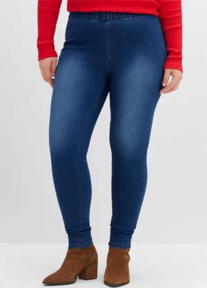Sheego Jeansleggings, (2 tlg.)
