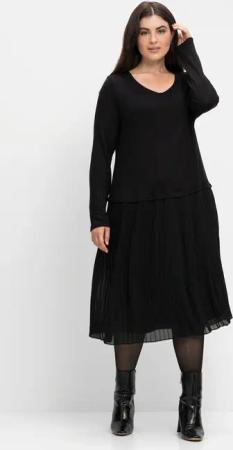 Sheego Strickkleid "Strickkleid"