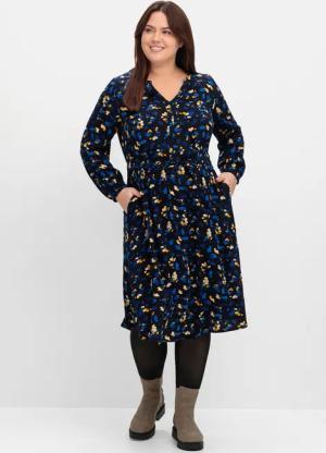 Sheego Druckkleid "Druckkleid"