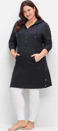 Sheego Sweatkleid "Sweatkleid"
