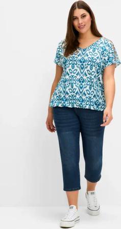 Sheego T-Shirt "T-Shirt", (1 tlg.)