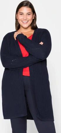 Sheego Longstrickjacke