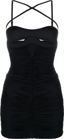 Mugler - Dresses Black - Größe 38 - schwarz