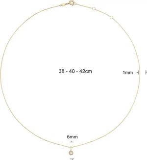 Jackie Gold Halskette - Grimaldi 585 Gold Kette - Gr. unisize - in Gold - für Damen