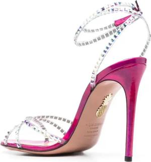 Aquazzura Sandalen - Sandals Fuchsia - Gr. 36 (EU) - in Gold - für Damen