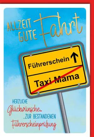 Verlag Dominique Grußkarten Führerschein - Glückwunschkarte