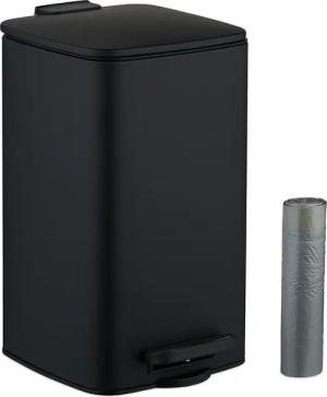 relaxdays Kosmetikeimer Eckiger Kosmetikeimer 8L mit