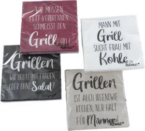 BOLTZE Papierserviette Servietten " Grillen "