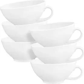 6 Seltmann Weiden Teetassen Life Coup weiß 0,14 l