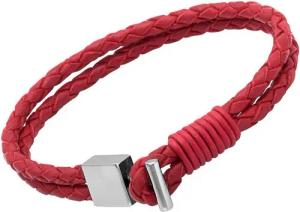 Unique Lederarmband Unique Lederarmband: Rot mit