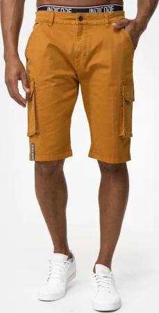 Indicode Cargoshorts Coeur aus elastischer Baumwoll-Qualität