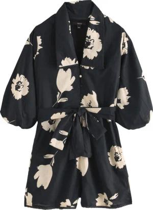 Next Playsuit Mini-Playsuit mit Puffärmeln und