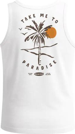 Neverless Tanktop Herren Tank-Top Backprint Take