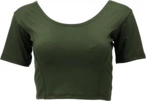 Guru-Shop T-Shirt Basic Yogatop, bauchfreies Choli