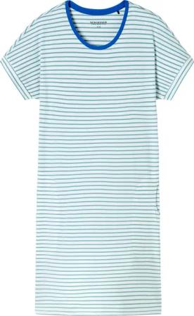 Schiesser Nachthemd Damen-Nachthemd Single-Jersey Streifen