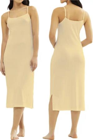TEXEMP Unterkleid Damen Unterkleid Unterrock Nachtkleid