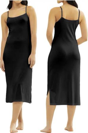TEXEMP Unterkleid Damen Unterkleid Unterrock Nachtkleid